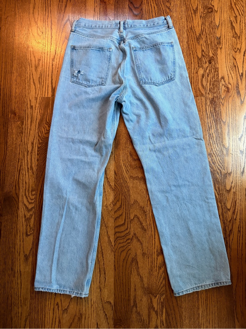 AGOLDE ’90s Mid-Rise Loose Straight-Leg Jeans | Size 28 | Light Wash - Picture 6 of 14